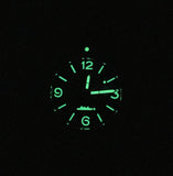 Maranez Bangla 47 titanium automatic watch Green numbers