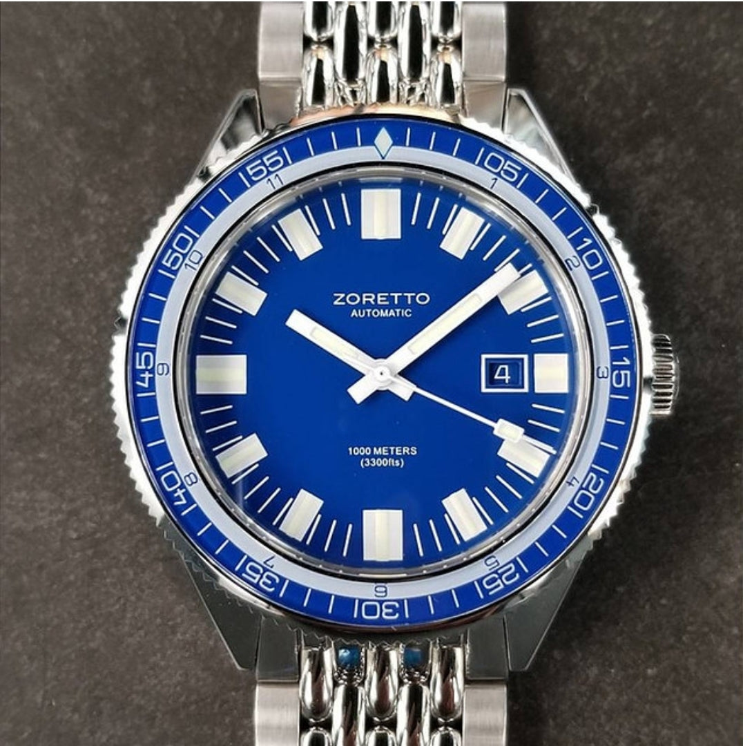 Zoretto Jota 1000m diver Blue watch – WShop360