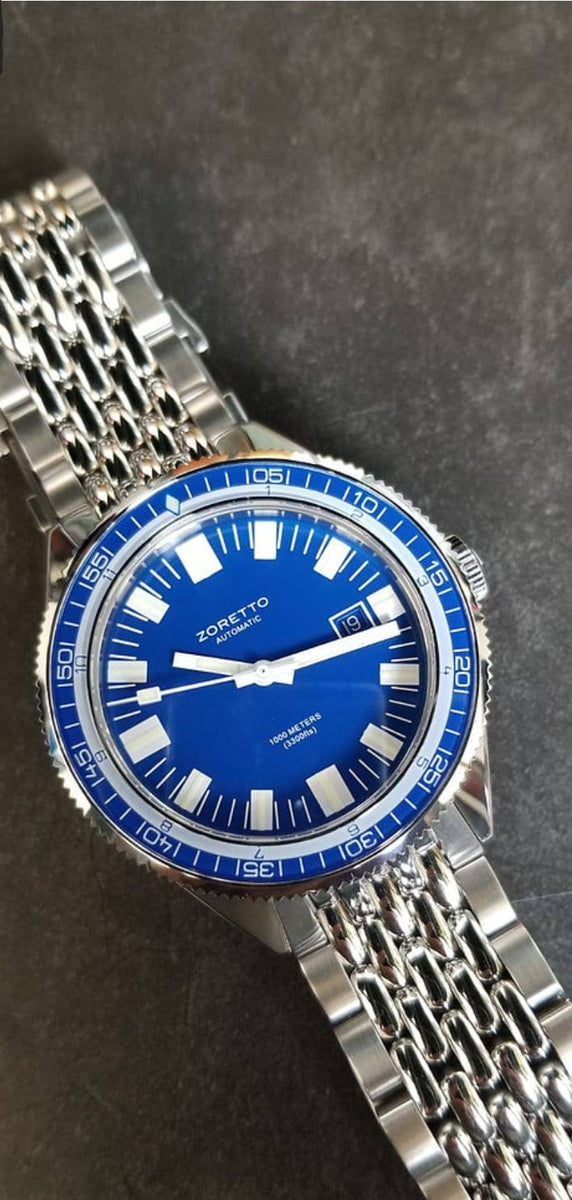 Zoretto Jota 1000m diver Blue watch – WShop360