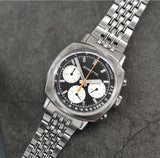 Zoretto Jarama Chronograph Watch Black No Date