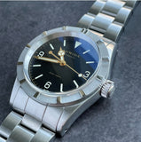 Armida A6 36mm gilt printing and hands engine bezel Watch