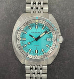 Maranez Vintage Samui Steel Automatic Watch Turquoise