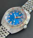 Maranez Samui Vintage Steel Automatic Watch Blue