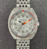Maranez Samui Vintage Steel Automatic Watch Vintage Silver