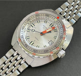 Maranez Samui Vintage Steel Automatic Watch Vintage Silver
