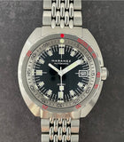 Maranez Samui Vintage Titanium Automatic Watch Vintage Black