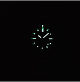 Maranez Blue Kata Diver SS Bracelet watch black