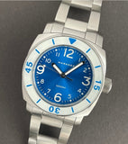 Maranez Racha  1000m Miyota 9015 Diver Watch Blue Sunray