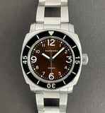 Maranez Racha Dive 1000m Dive Watch  Brown Sunray