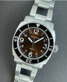 Maranez Racha Dive 1000m Dive Watch  Brown Sunray