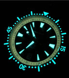 DIFICIANO  Marlin 300M Automatic Watch Black/orange