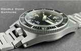 DIFICIANO Narwhal Dive Watch Numbers Bezel No Date