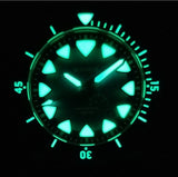 Benarus Dive Watch Mako Black 44mm