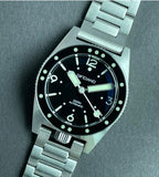 DIFICIANO Narwhal Dive Watch Dots Bezel No Date