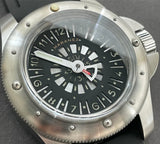 Maranez 49mm Rawai Stainless Steel gauge silver Face Watch