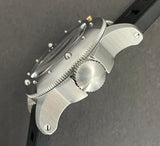 Maranez 42mm Rawai Stainless Steel gauge black Face Watch