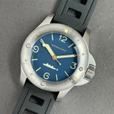 Maranez 42mm Rawai Stainless Steel Blue Face Watch