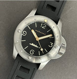 Maranez 42mm Rawai Stainless Steel  black Face Watch