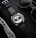 RZE VALOUR CRUSADER WHITE TITANIUM WATCH Bracelet