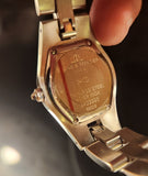 Baume & Mercier Linea Steel on Bracelet Blue Dial Women's Luxury Watch. 24.5mm pre-owned