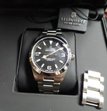 Steinhart Ocean 39 Metropole Black Automatic Wristwatch. Shipped From USA (pre owned)