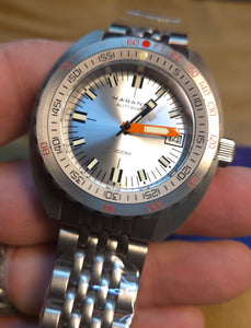 Maranez Samui Titanium Silver Orange Hand