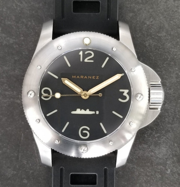 Maranez Rawai Steel Watch Black