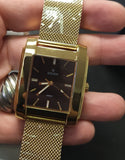 SÖNER Legacy Waldorf Polished Gold & Black dial Watch