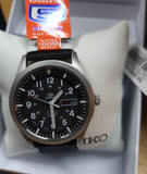 Seiko 5 Automatic Black Dial Men's Watch SNZG15J1 Made in Japan