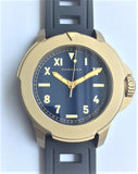 Maranez Bangla 47 brass automatic watch (Green, Blue and Black)