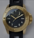 Maranez Rawai 45 Brass Watch Cali dial black