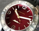 Maranez Rawai Steel Watch Red