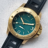 Maranez Rawai Brass Watch Teal