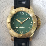 Maranez Rawai 45 Brass Watch Green