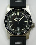 Maranez Kata Diver SS Bracelet watch black