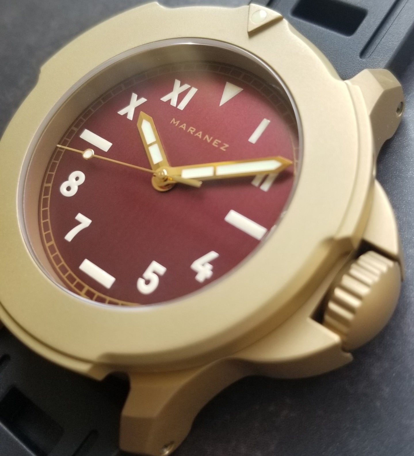 希少・極美品❭マイクロブランド Maranez Bangra 44㎜ 真鍮製 【公式通販】