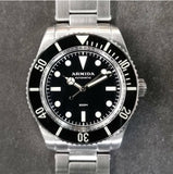 Armida A9 300m 38mm Dive Watch NEW black bezel
