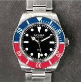 Armida A9 300m 38mm Dive Watch NEW  red/blue bezel