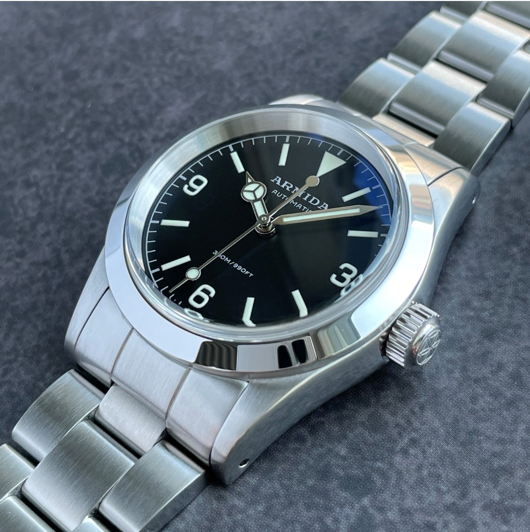 Armida A6 Dial Change Rolex 1601 Case Rolex Datejust 36 1601