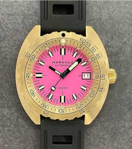 Maranez Samui Brass Watch Pink