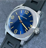 Maranez Layan Stainless Steel blue sunray watch