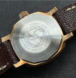 Benarus Moray Watch 38 bronze brushed white vintage lume