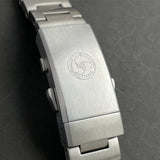 Benarus Moray Watch 40 steel grey dial numbers