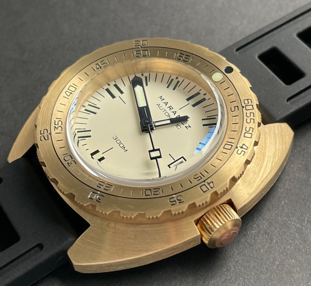 Maranez Samui Brass Watch Cream – WShop360