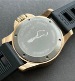 Maranez 42mm Rawai Bronze gauge black Face Watch